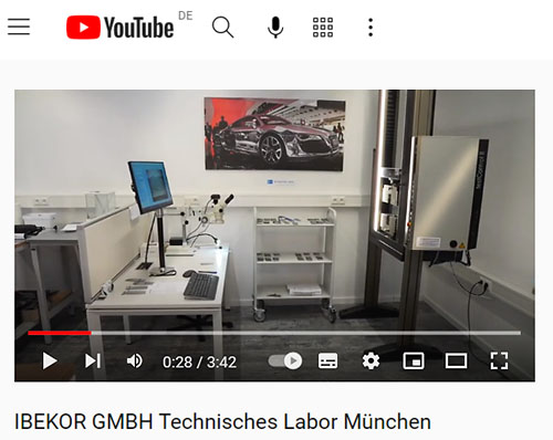 YouTube Dokumentation Technisches Labor